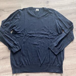 Old Navy Blue V-Neck Sweater
